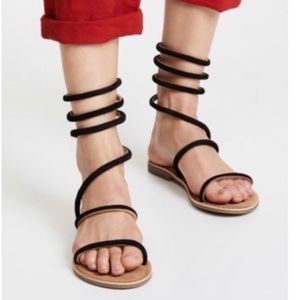 Free People Havana Gladiator Sandal Black